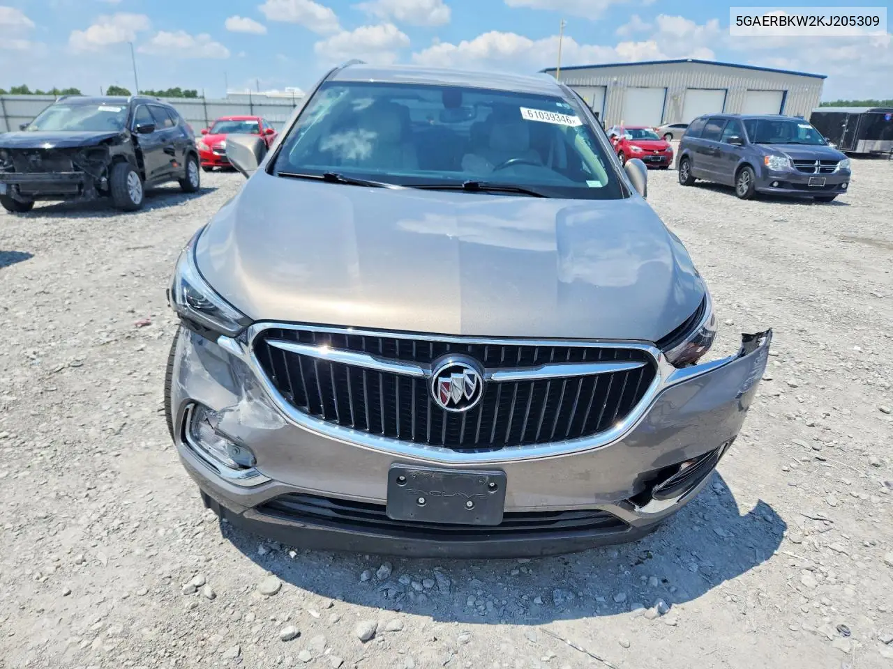 2019 Buick Enclave Essence VIN: 5GAERBKW2KJ205309 Lot: 61039346