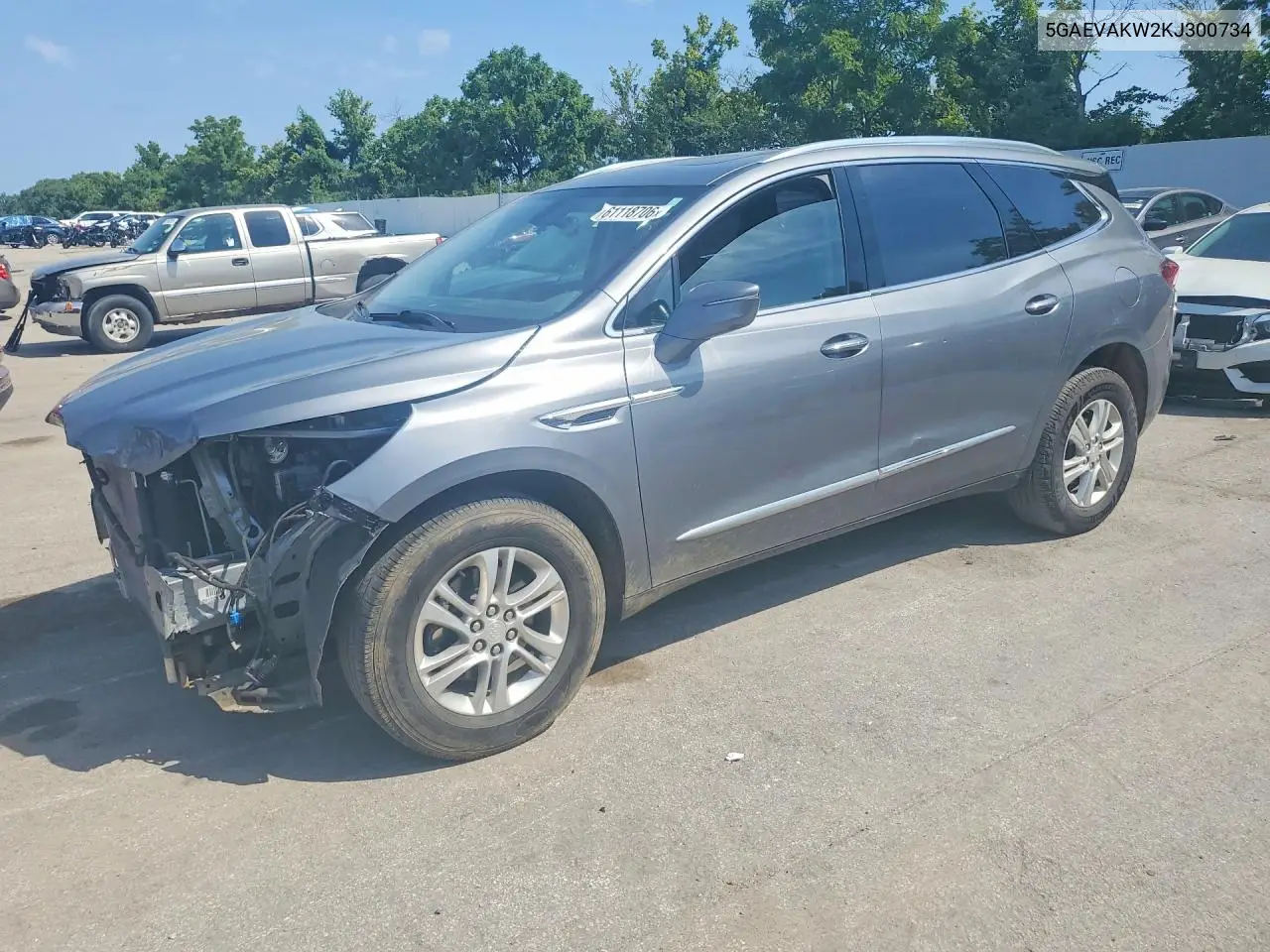 2019 Buick Enclave Essence VIN: 5GAEVAKW2KJ300734 Lot: 61118706