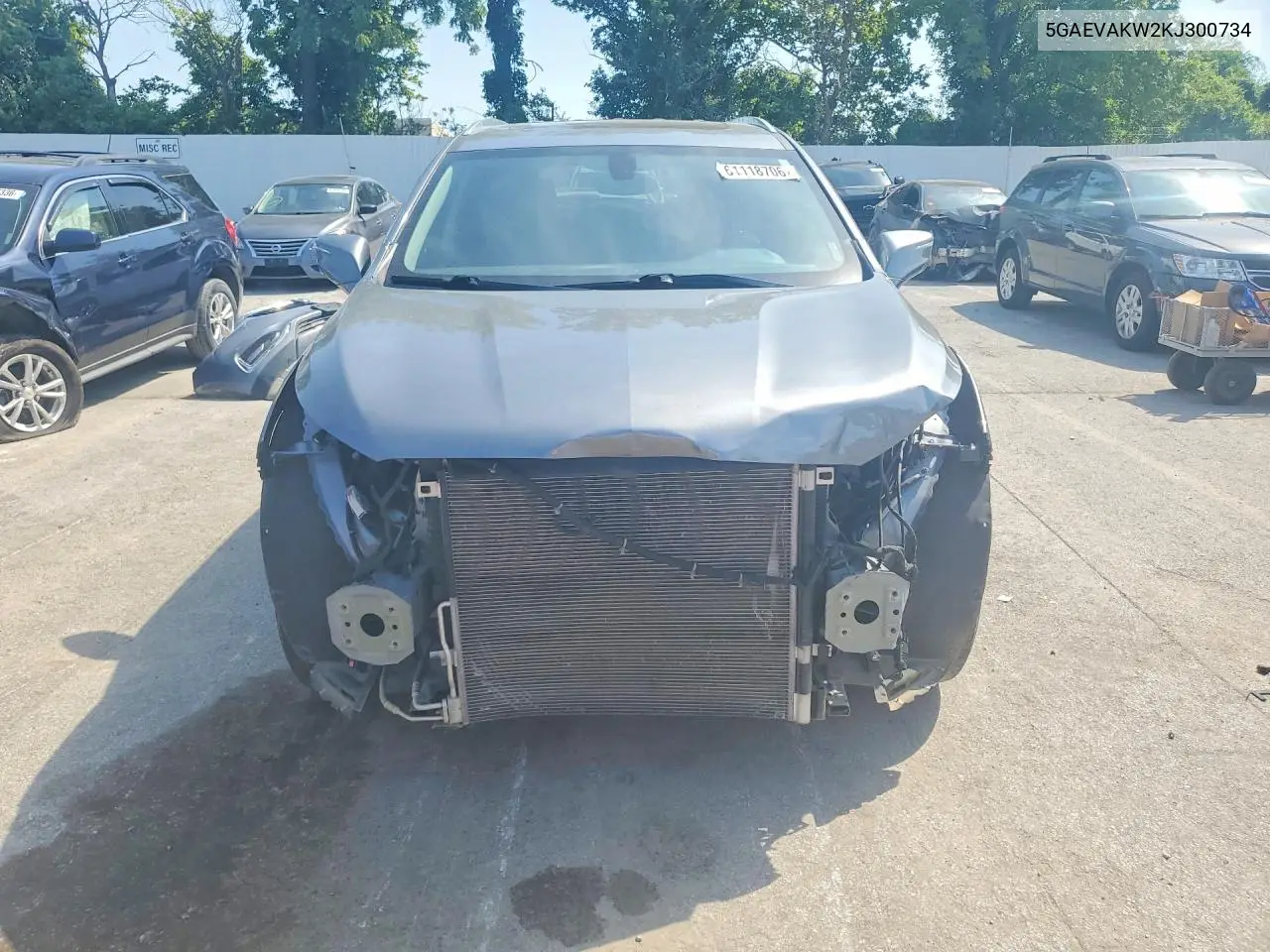 2019 Buick Enclave Essence VIN: 5GAEVAKW2KJ300734 Lot: 61118706