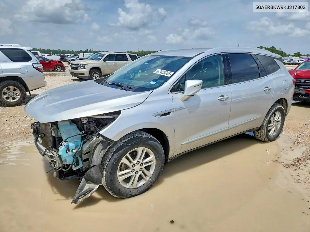 2019 Buick Enclave Essence VIN: 5GAERBKW9KJ317802 Lot: 61432086