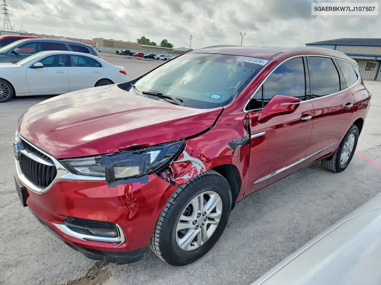 2020 Buick Enclave VIN: 5GAERBKW7LJ107507 Lot: 61757326