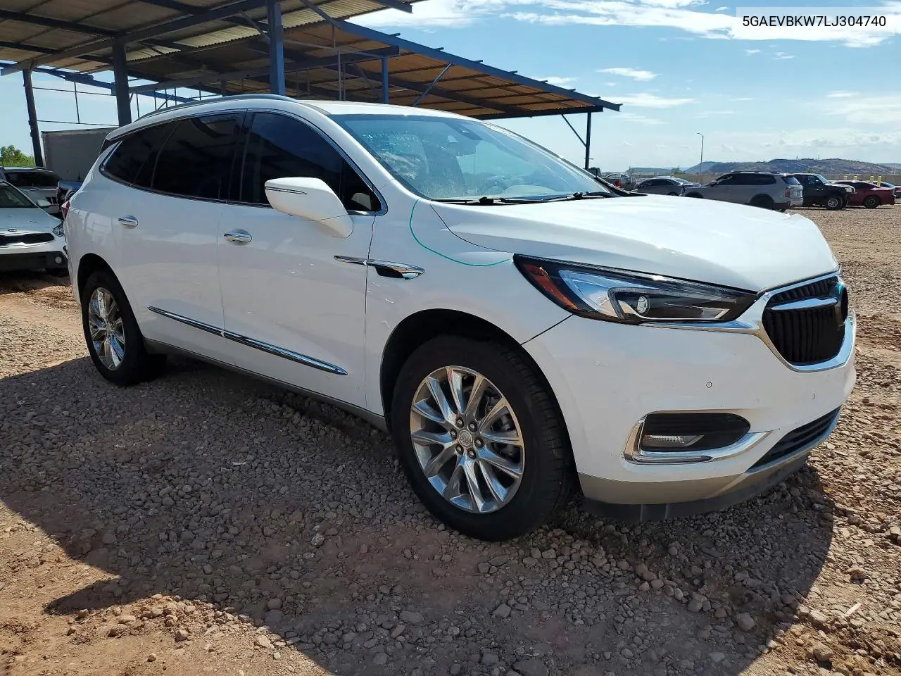 2020 Buick Enclave Premium VIN: 5GAEVBKW7LJ304740 Lot: 61794646