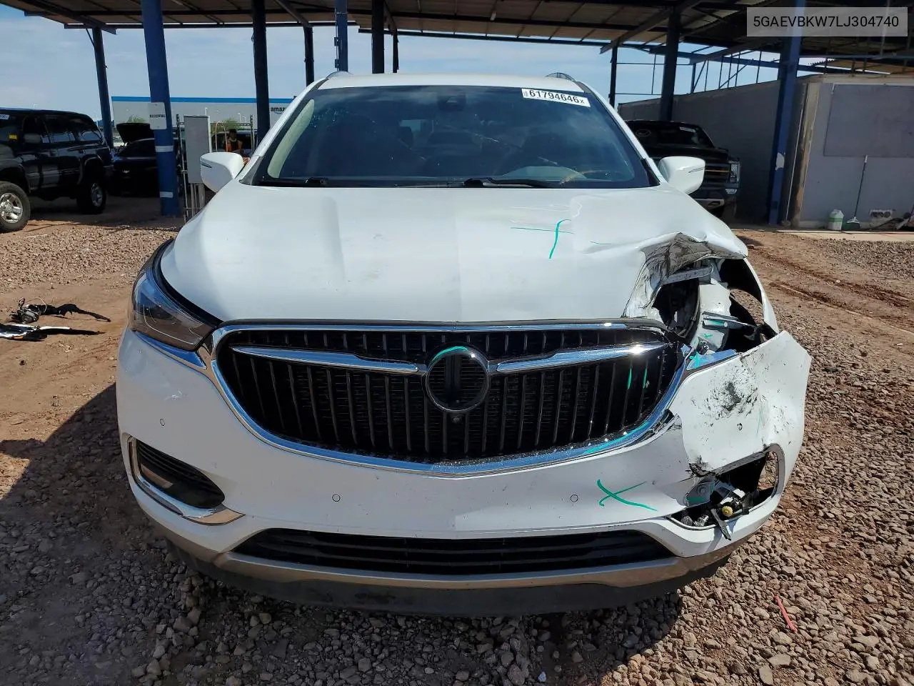 2020 Buick Enclave Premium VIN: 5GAEVBKW7LJ304740 Lot: 61794646