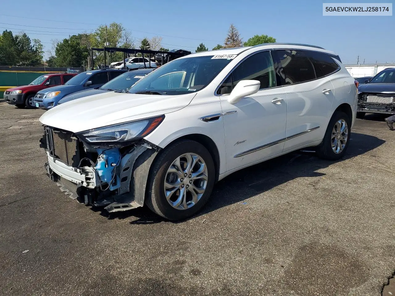 2020 Buick Enclave Avenir VIN: 5GAEVCKW2LJ258174 Lot: 61867786