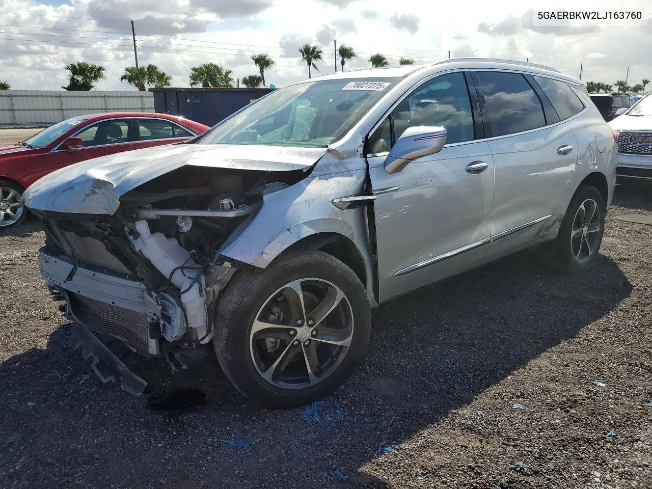 2020 Buick Enclave Essence VIN: 5GAERBKW2LJ163760 Lot: 78027225
