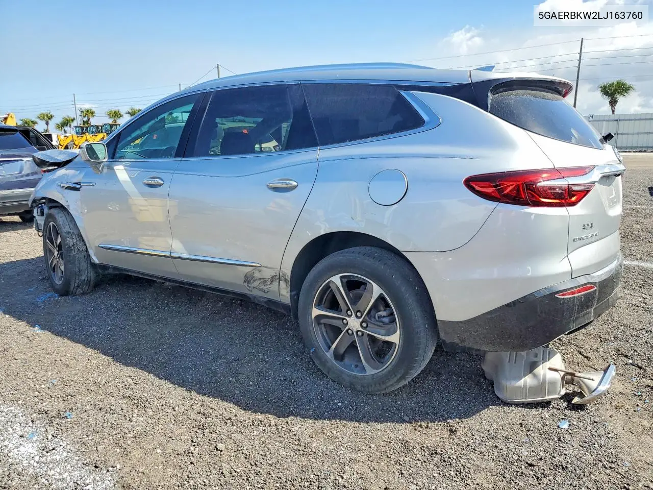2020 Buick Enclave Essence VIN: 5GAERBKW2LJ163760 Lot: 78027225