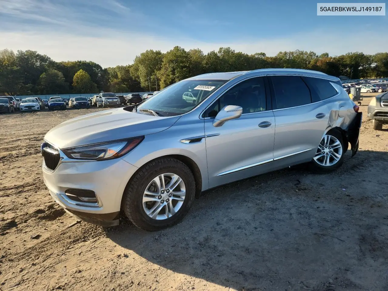5GAERBKW5LJ149187 2020 Buick Enclave Essence