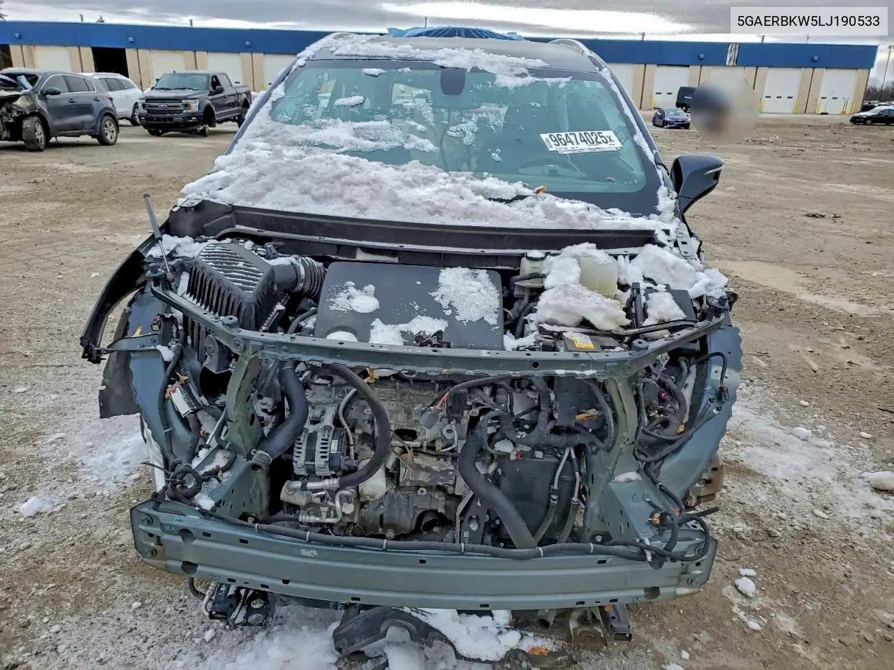 5GAERBKW5LJ190533 2020 Buick Enclave Essence