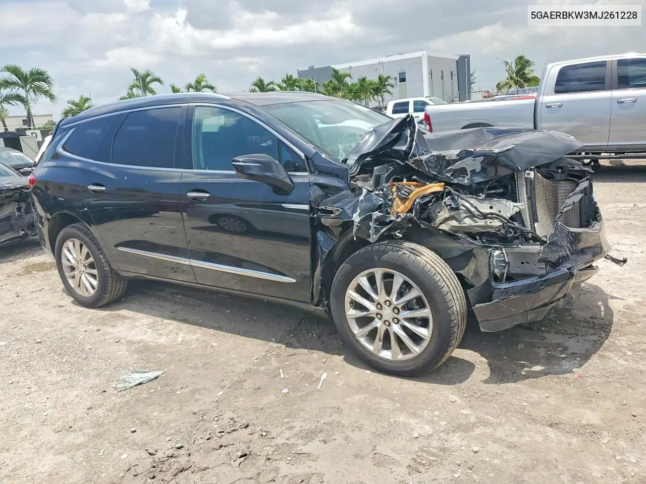 2021 Buick Enclave Essence VIN: 5GAERBKW3MJ261228 Lot: 55440626