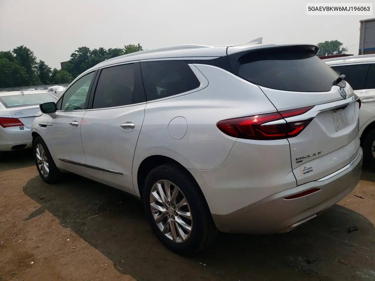 2021 Buick Enclave VIN: 5GAEVBKW6MJ196063 Lot: 61003386
