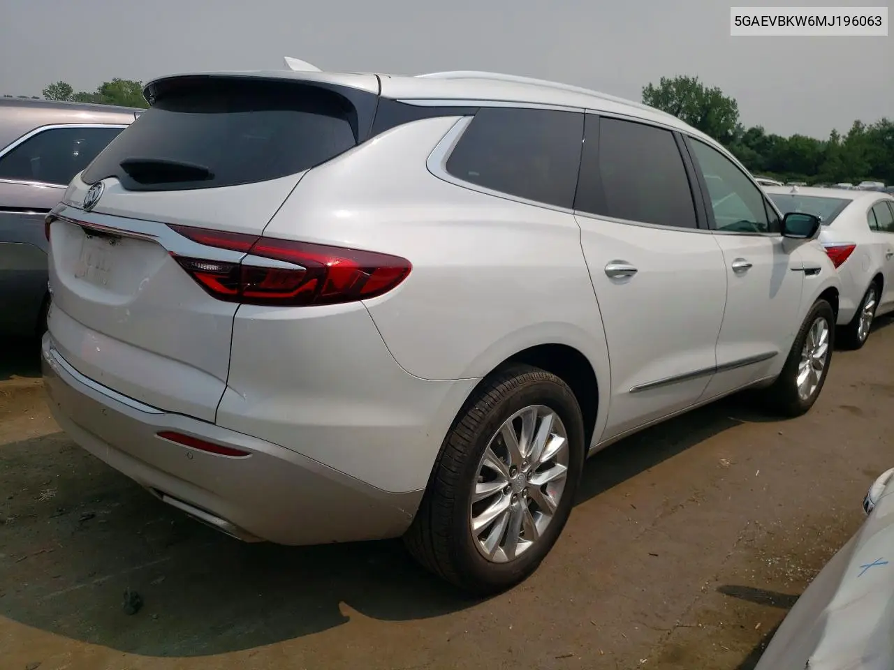 2021 Buick Enclave VIN: 5GAEVBKW6MJ196063 Lot: 61003386