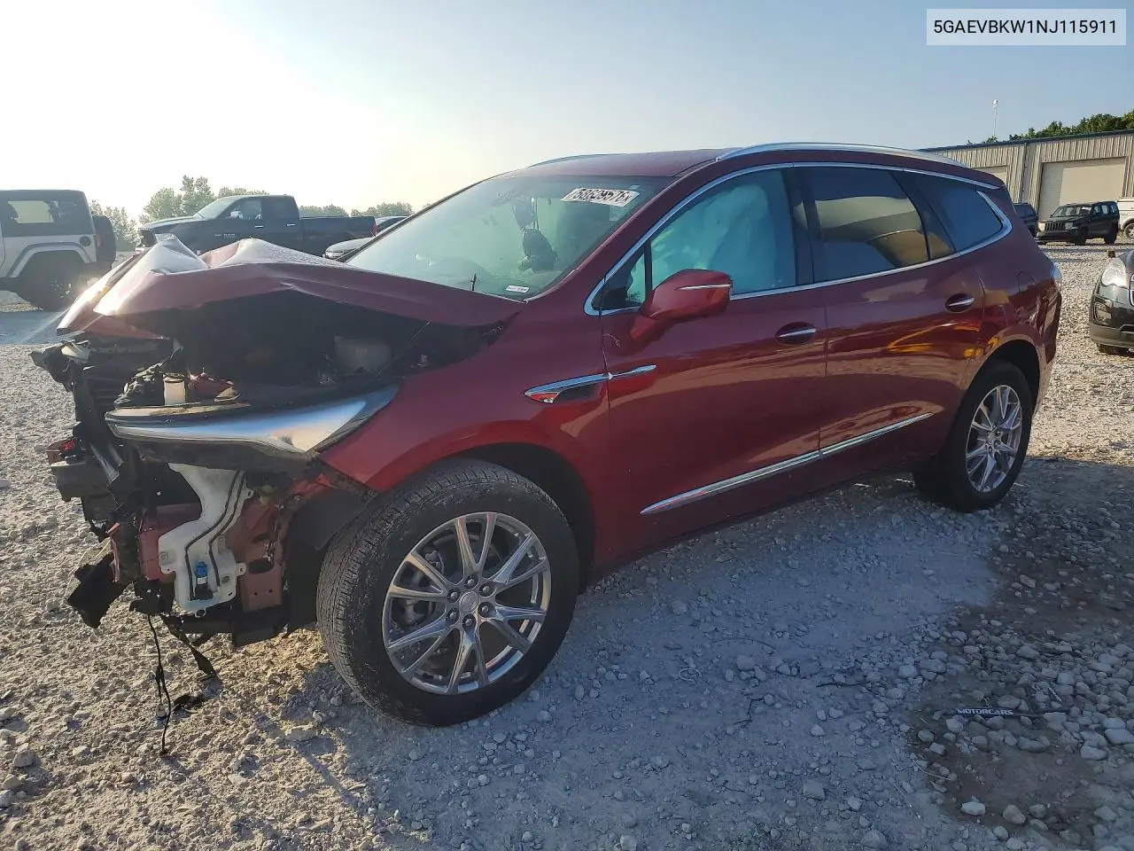 2022 Buick Enclave Premium VIN: 5GAEVBKW1NJ115911 Lot: 58629576