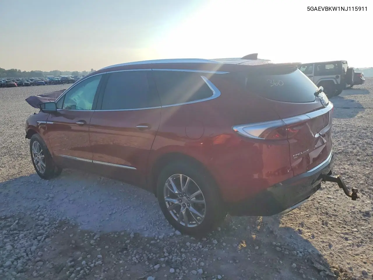 2022 Buick Enclave Premium VIN: 5GAEVBKW1NJ115911 Lot: 58629576
