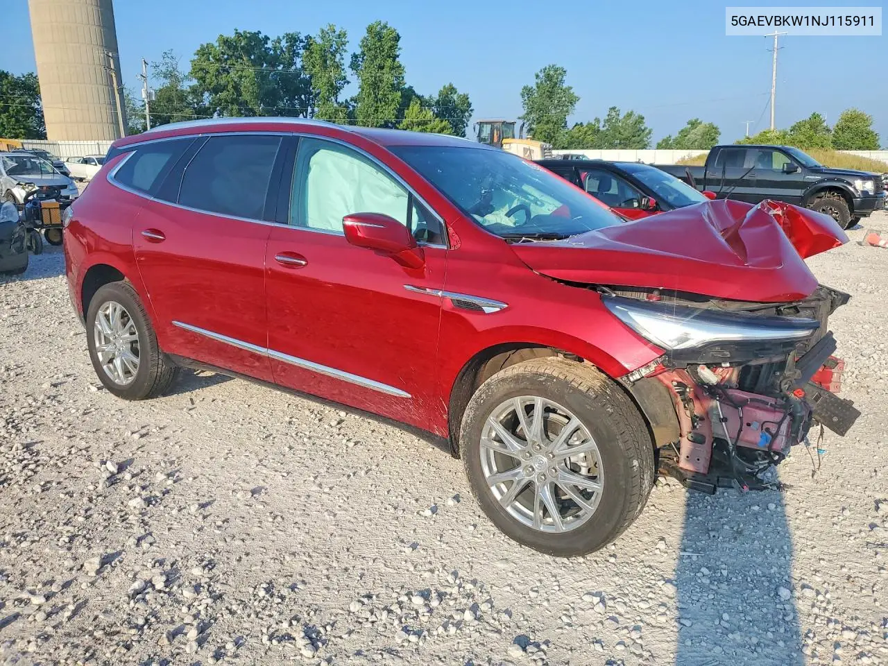 2022 Buick Enclave Premium VIN: 5GAEVBKW1NJ115911 Lot: 58629576