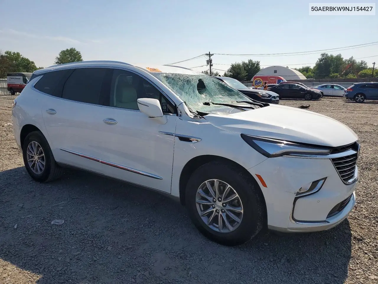 2022 Buick Enclave Essence VIN: 5GAERBKW9NJ154427 Lot: 61106156