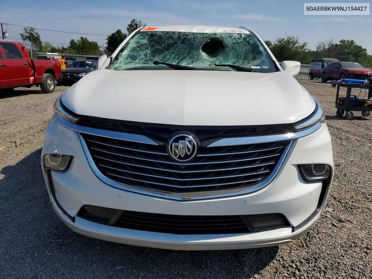 2022 Buick Enclave Essence VIN: 5GAERBKW9NJ154427 Lot: 61106156