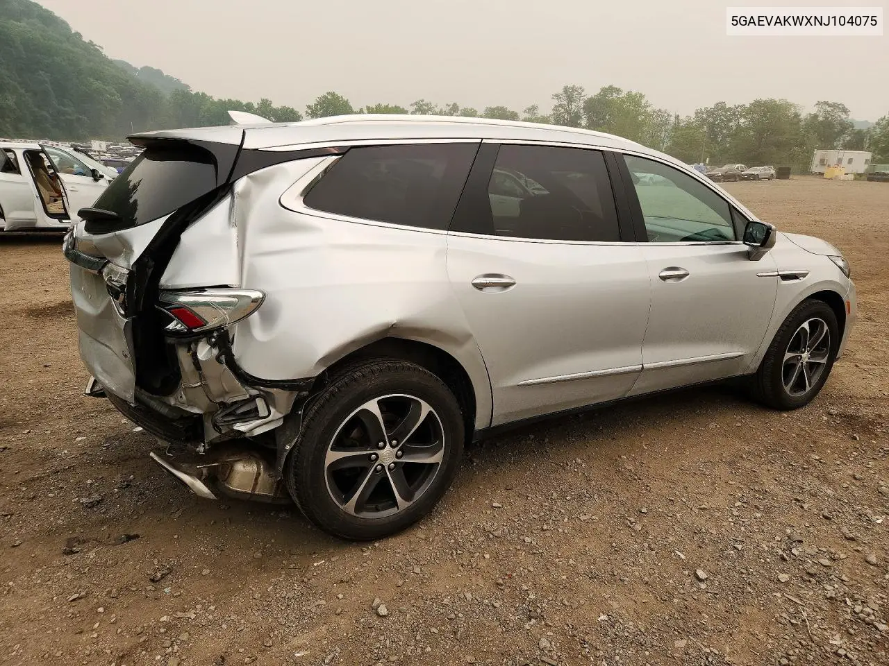 2022 Buick Enclave Essence VIN: 5GAEVAKWXNJ104075 Lot: 61228786
