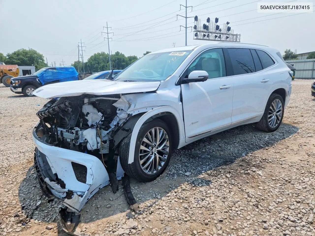 2026 Buick Enclave Avenir VIN: 5GAEVCKS8TJ187415 Lot: 60897986