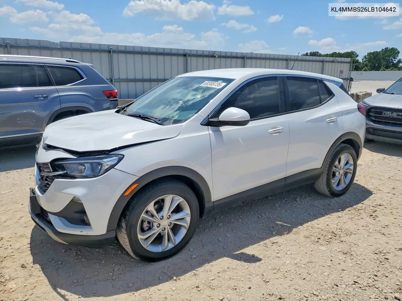 2020 Buick Encore Gx Preferred VIN: KL4MMBS26LB104642 Lot: 60388726