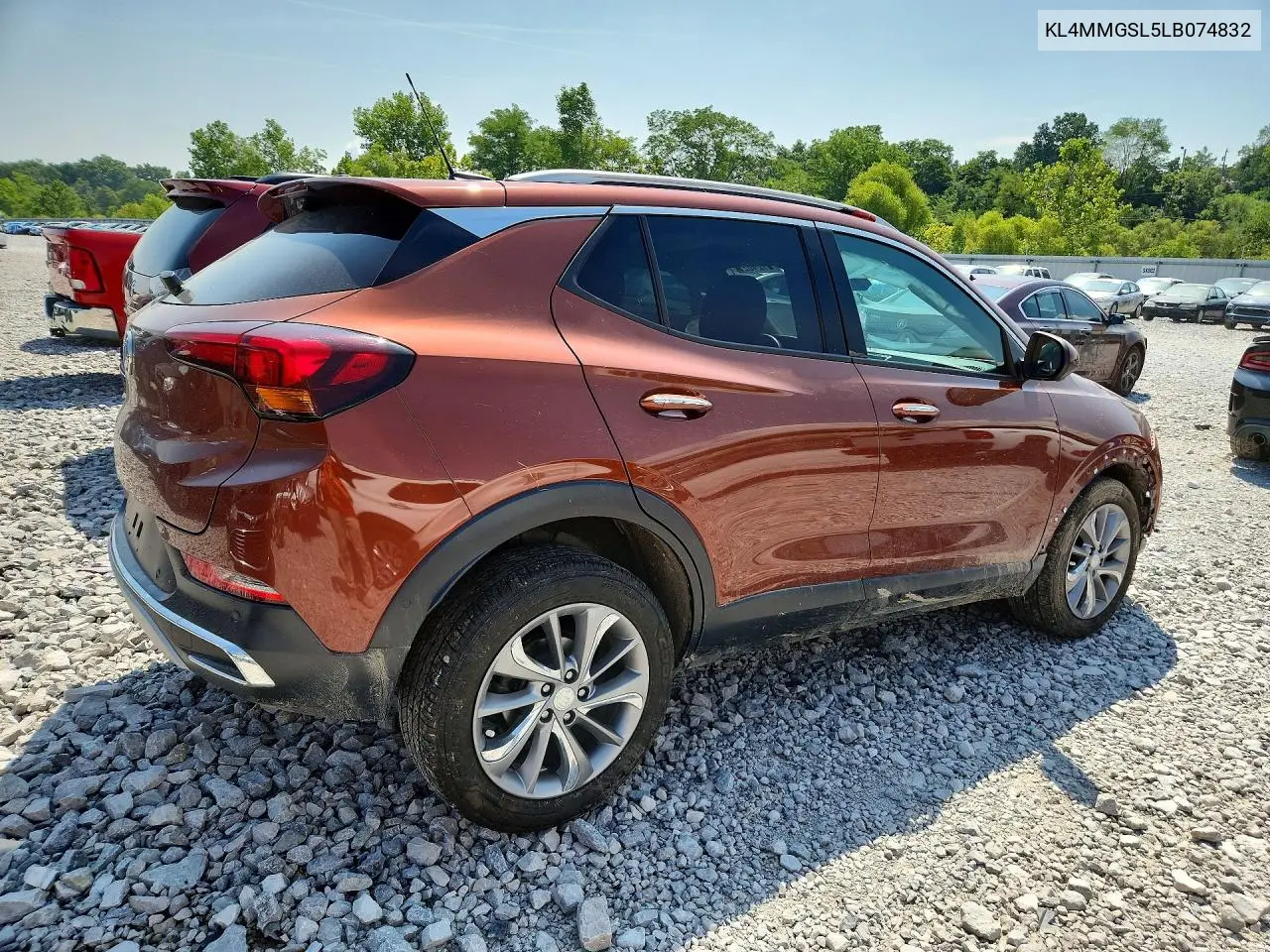 2020 Buick Encore Gx Essence VIN: KL4MMGSL5LB074832 Lot: 61248296