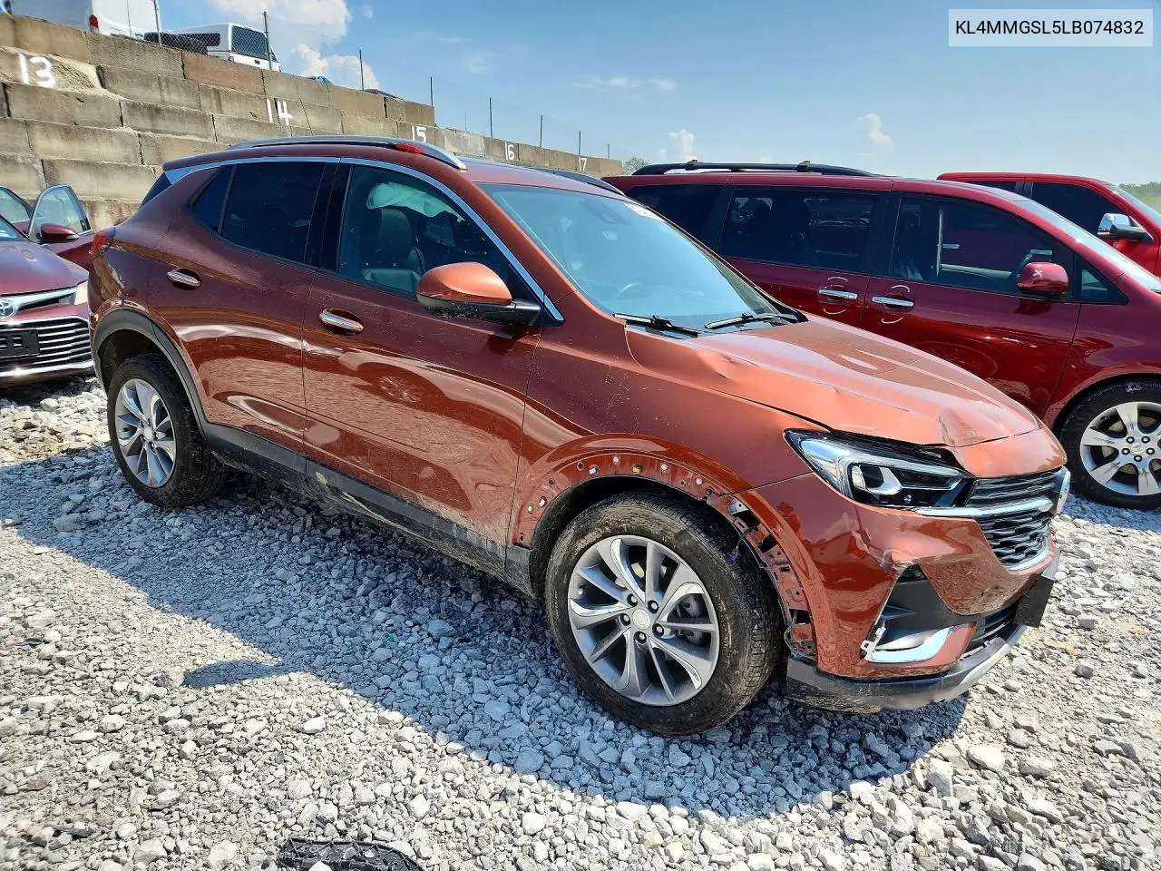 2020 Buick Encore Gx Essence VIN: KL4MMGSL5LB074832 Lot: 61248296