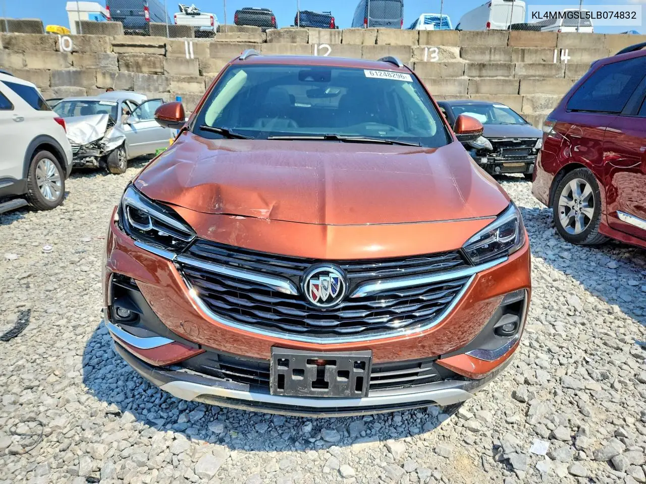 2020 Buick Encore Gx Essence VIN: KL4MMGSL5LB074832 Lot: 61248296