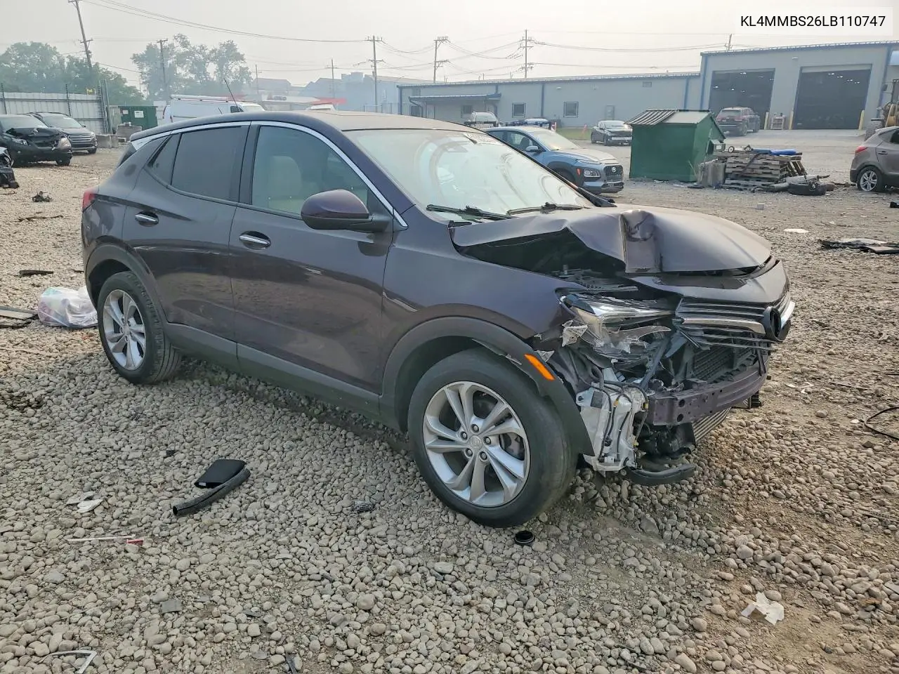 2020 Buick Encore Gx Preferred VIN: KL4MMBS26LB110747 Lot: 61502536