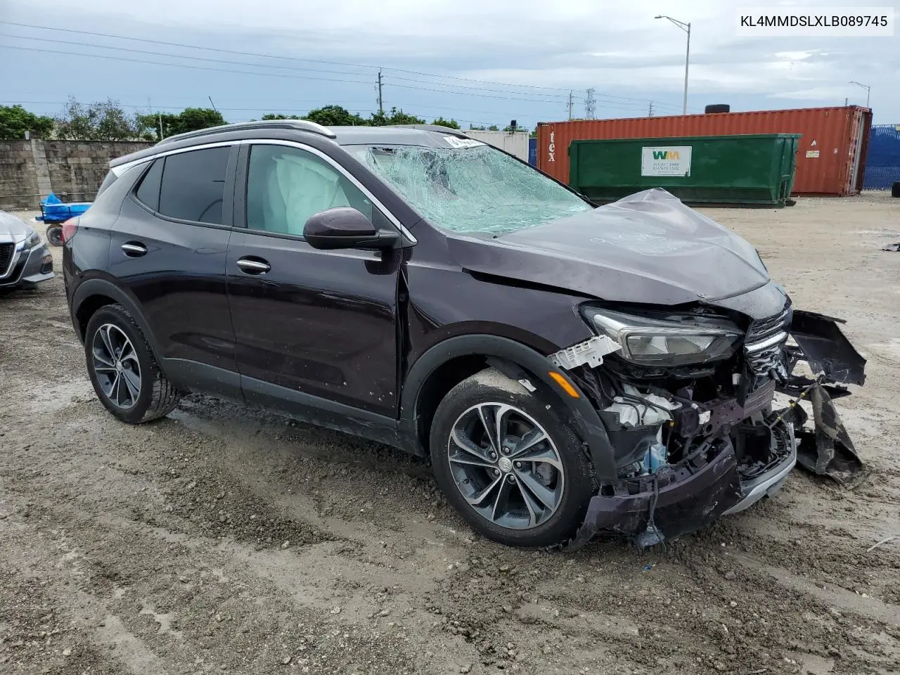 2020 Buick Encore Gx Select VIN: KL4MMDSLXLB089745 Lot: 75312845