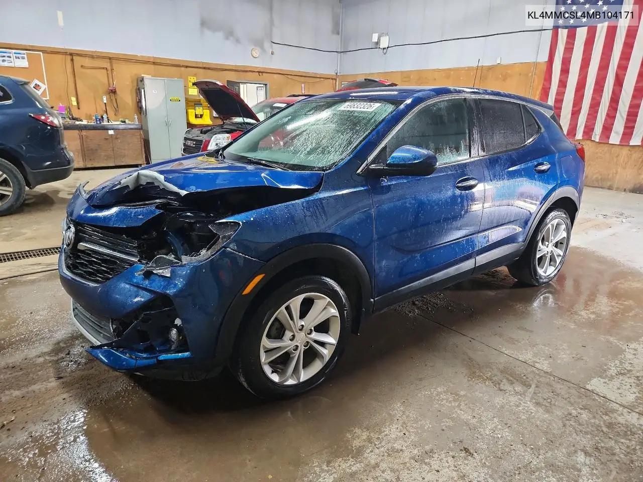 2021 Buick Encore Gx Preferred VIN: KL4MMCSL4MB104171 Lot: 59832326