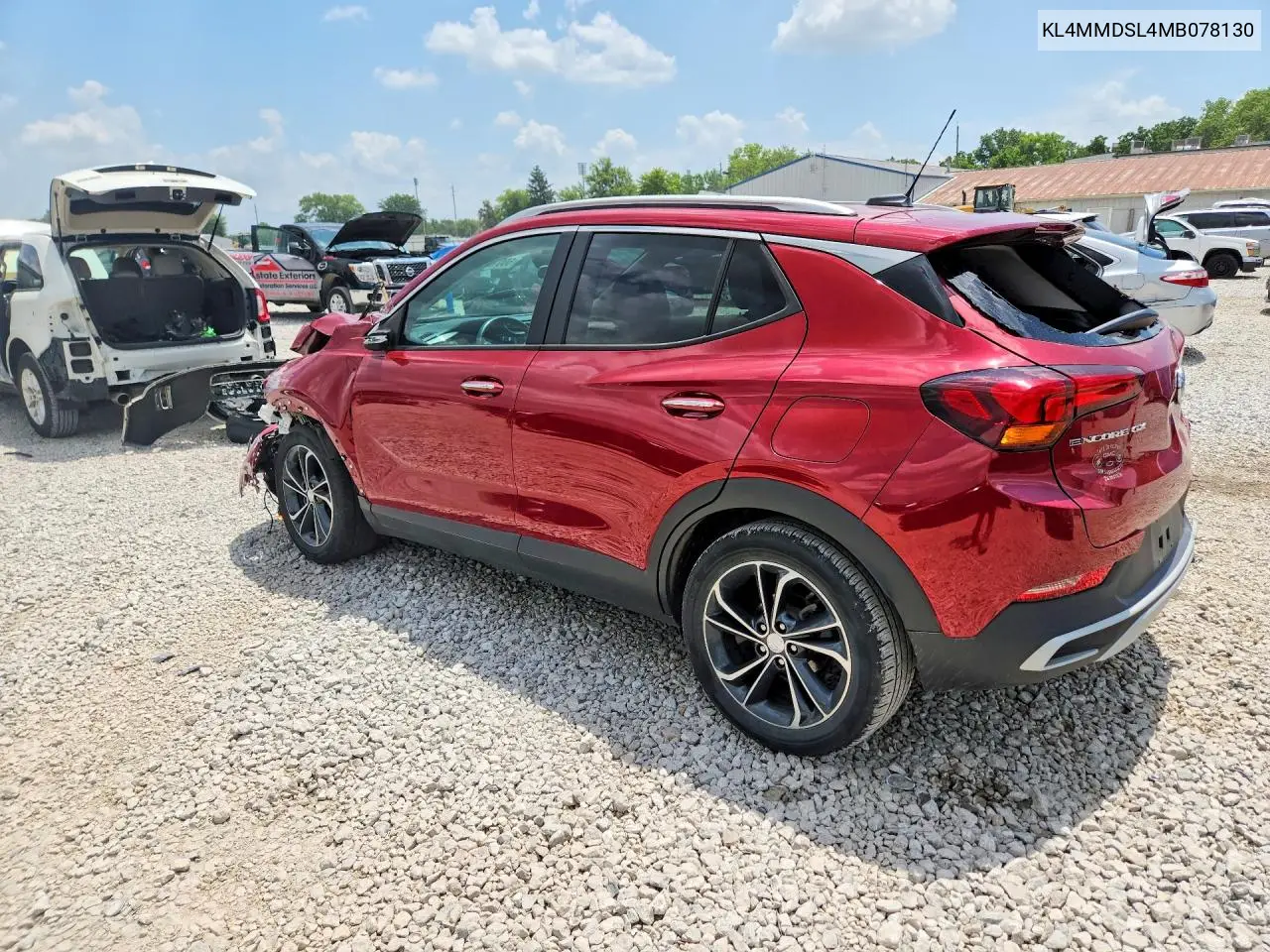 2021 Buick Encore Gx Select VIN: KL4MMDSL4MB078130 Lot: 60010556