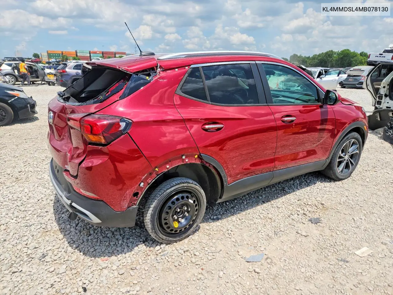 2021 Buick Encore Gx Select VIN: KL4MMDSL4MB078130 Lot: 60010556