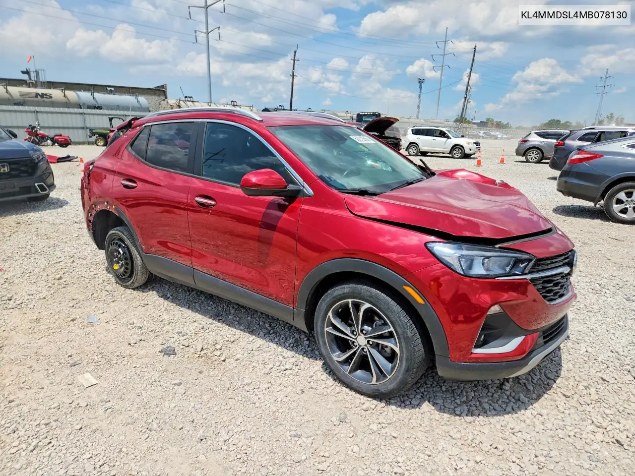 2021 Buick Encore Gx Select VIN: KL4MMDSL4MB078130 Lot: 60010556