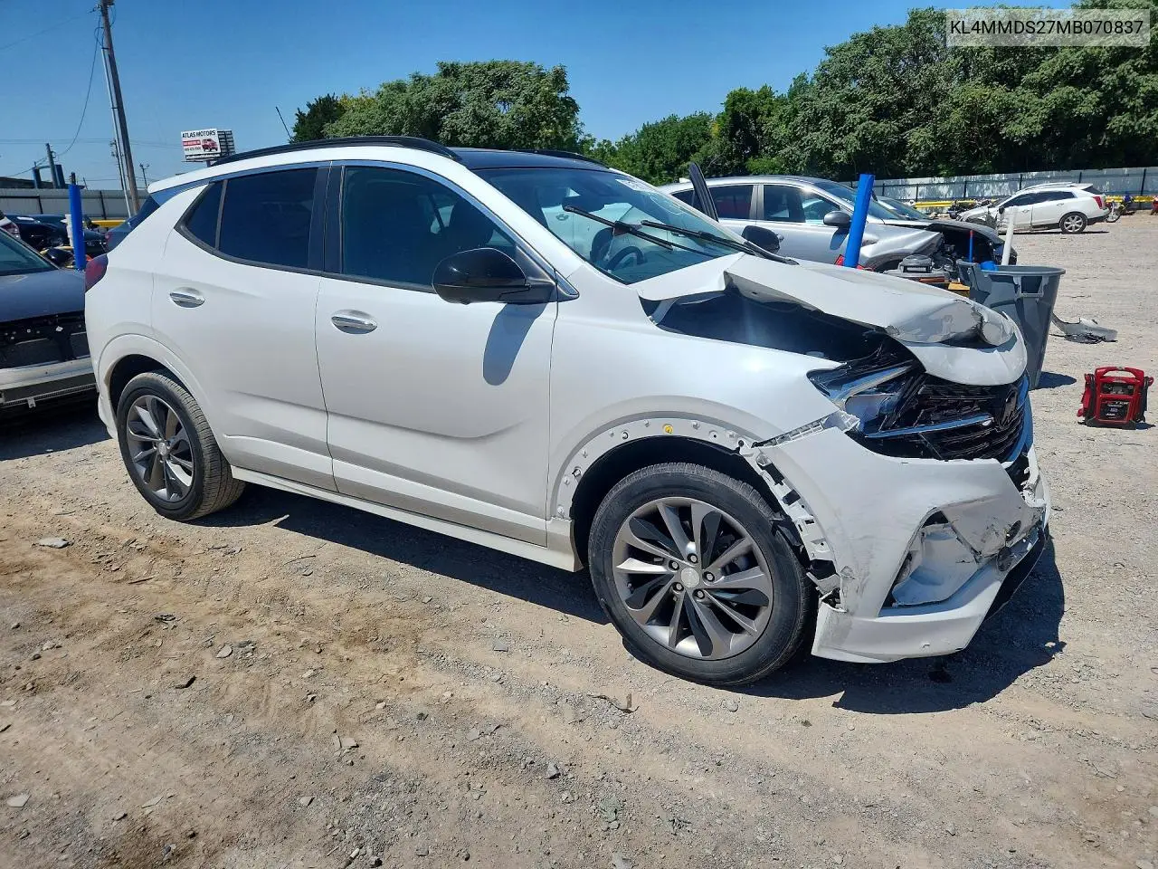 2021 Buick Encore Gx Select VIN: KL4MMDS27MB070837 Lot: 60198116
