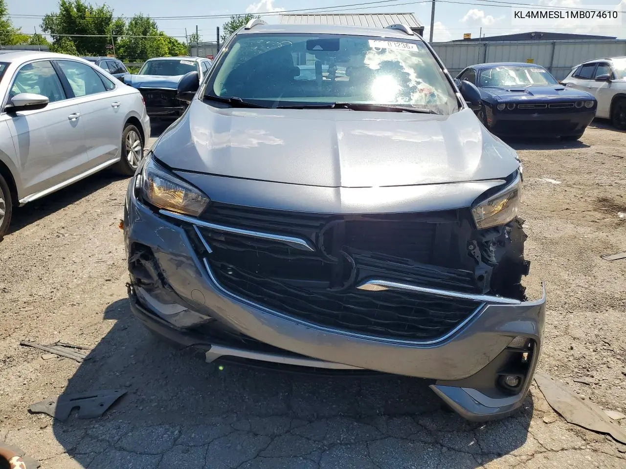 2021 Buick Encore Gx Select VIN: KL4MMESL1MB074610 Lot: 60203236