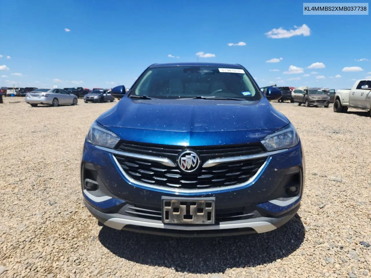 2021 Buick Encore Gx Preferred VIN: KL4MMBS2XMB037738 Lot: 61981016