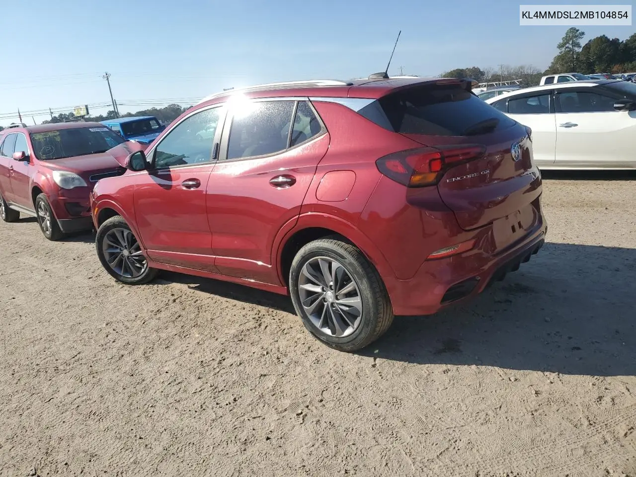 KL4MMDSL2MB104854 2021 Buick Encore Gx Select