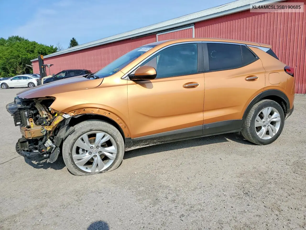 2025 Buick Encore Gx Preferred VIN: KL4AMCSL3SB190685 Lot: 58846956