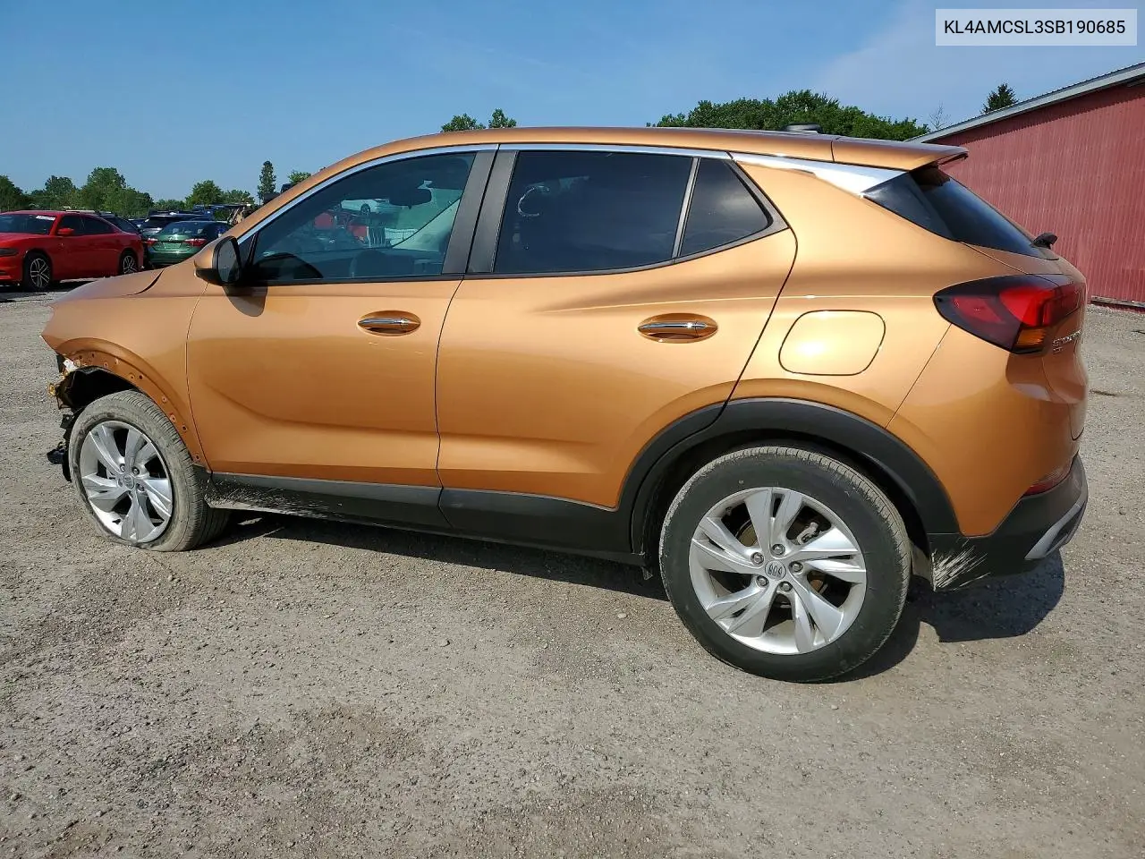 2025 Buick Encore Gx Preferred VIN: KL4AMCSL3SB190685 Lot: 58846956