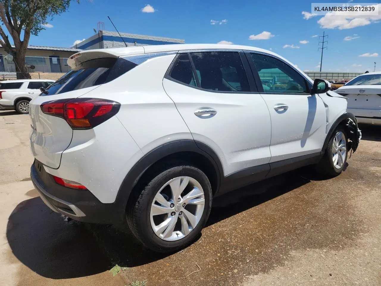 2025 Buick Encore Gx Preferred VIN: KL4AMBSL3SB212839 Lot: 60984476