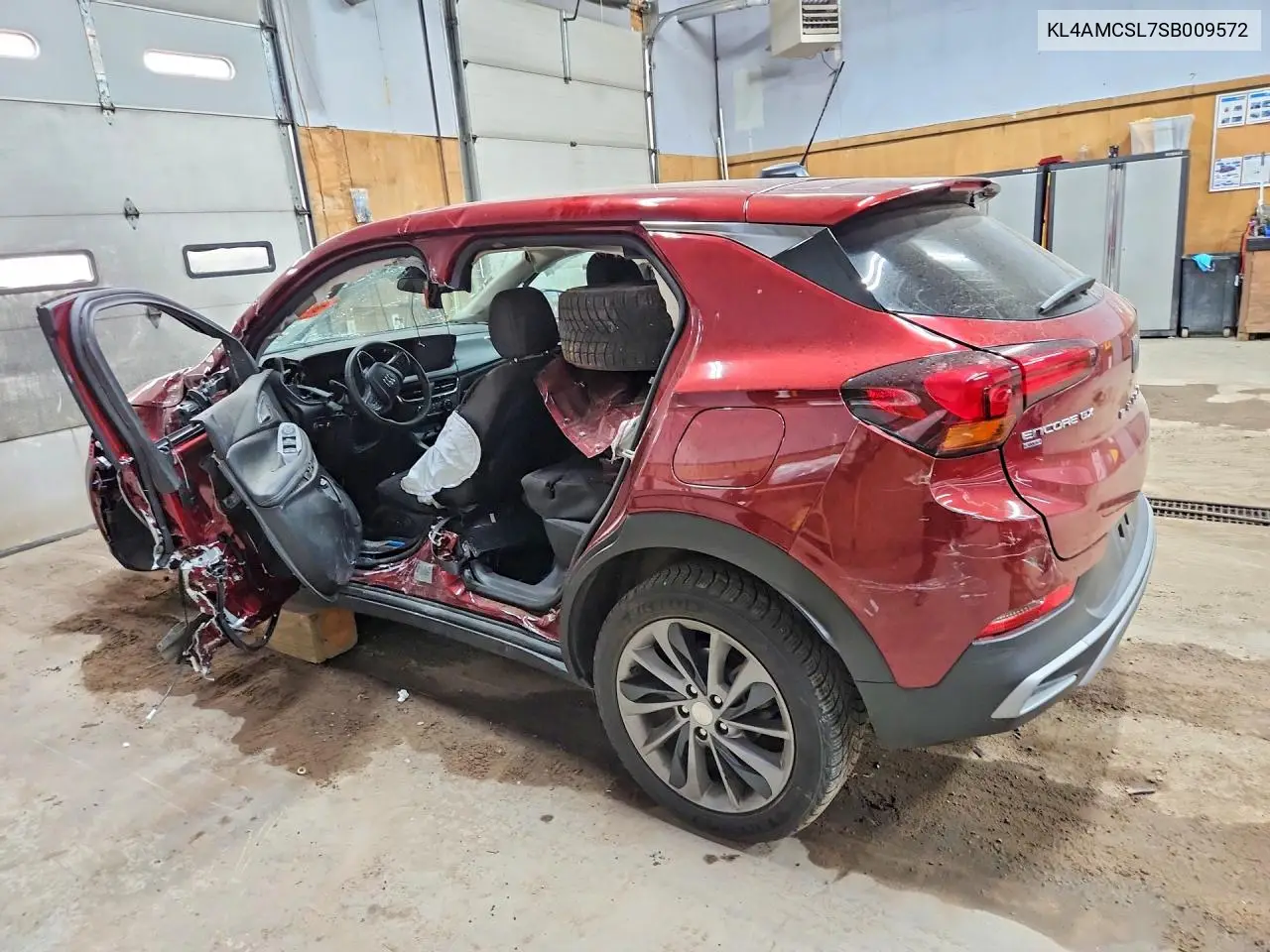 2025 Buick Encore Gx Preferred VIN: KL4AMCSL7SB009572 Lot: 61296336