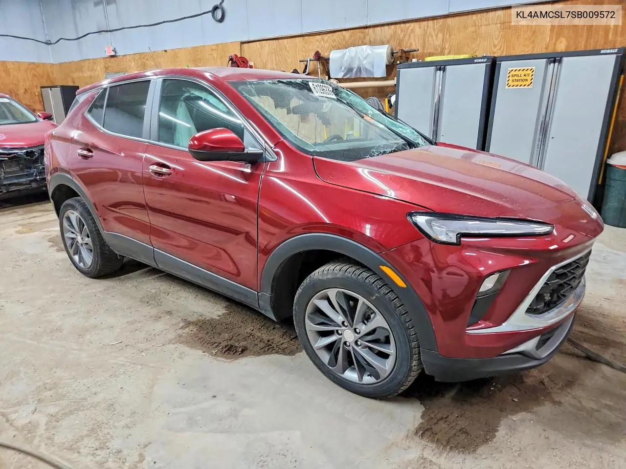 2025 Buick Encore Gx Preferred VIN: KL4AMCSL7SB009572 Lot: 61296336