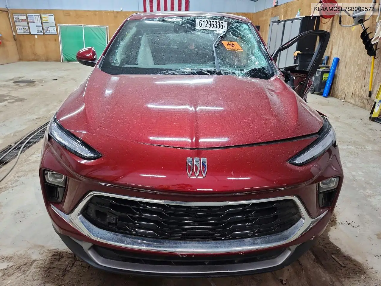 2025 Buick Encore Gx Preferred VIN: KL4AMCSL7SB009572 Lot: 61296336