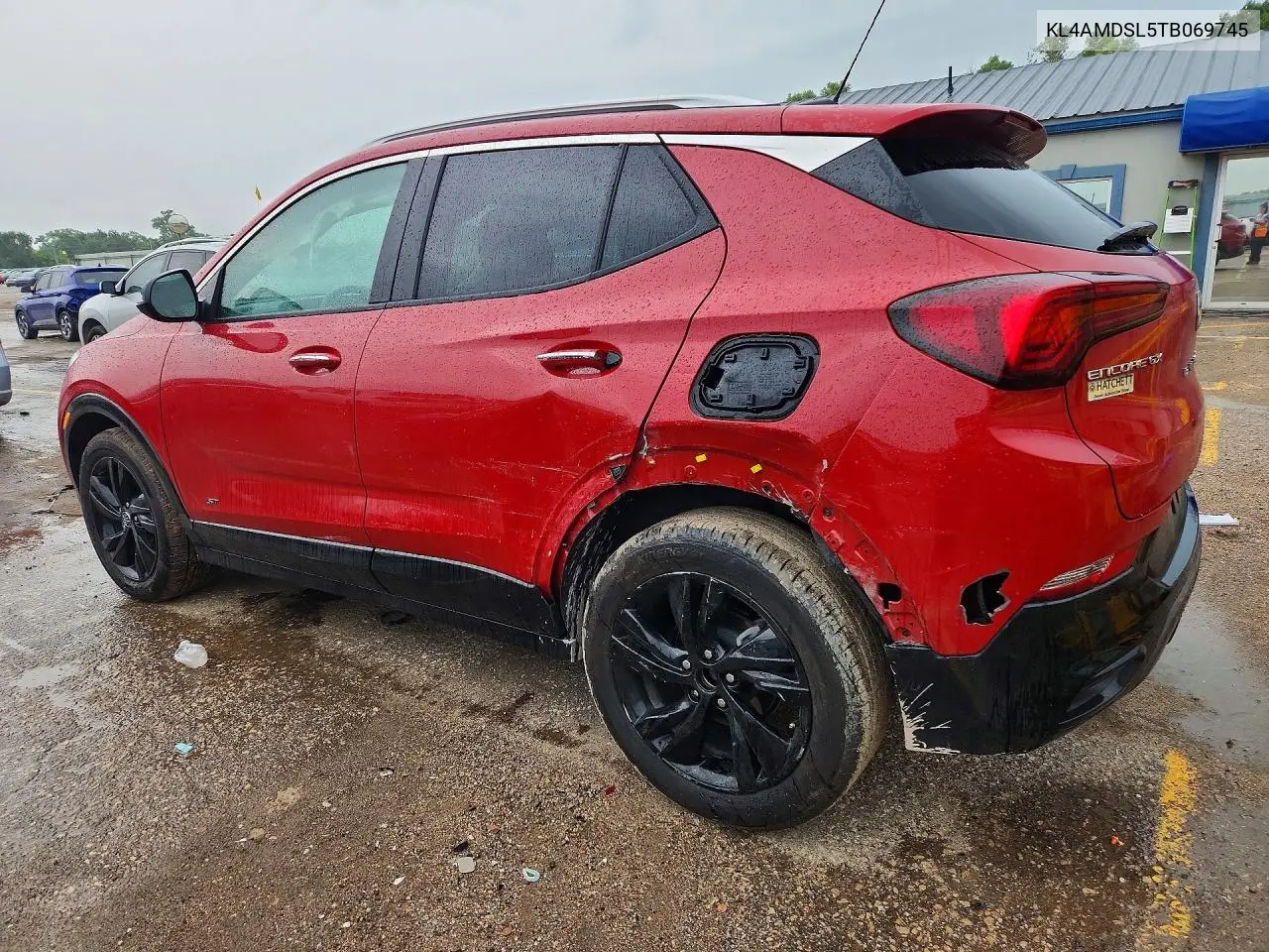 2026 Buick Encore Gx Sport Touring VIN: KL4AMDSL5TB069745 Lot: 60722826