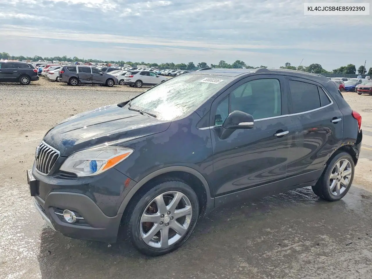 2014 Buick Encore VIN: KL4CJCSB4EB592390 Lot: 55800306