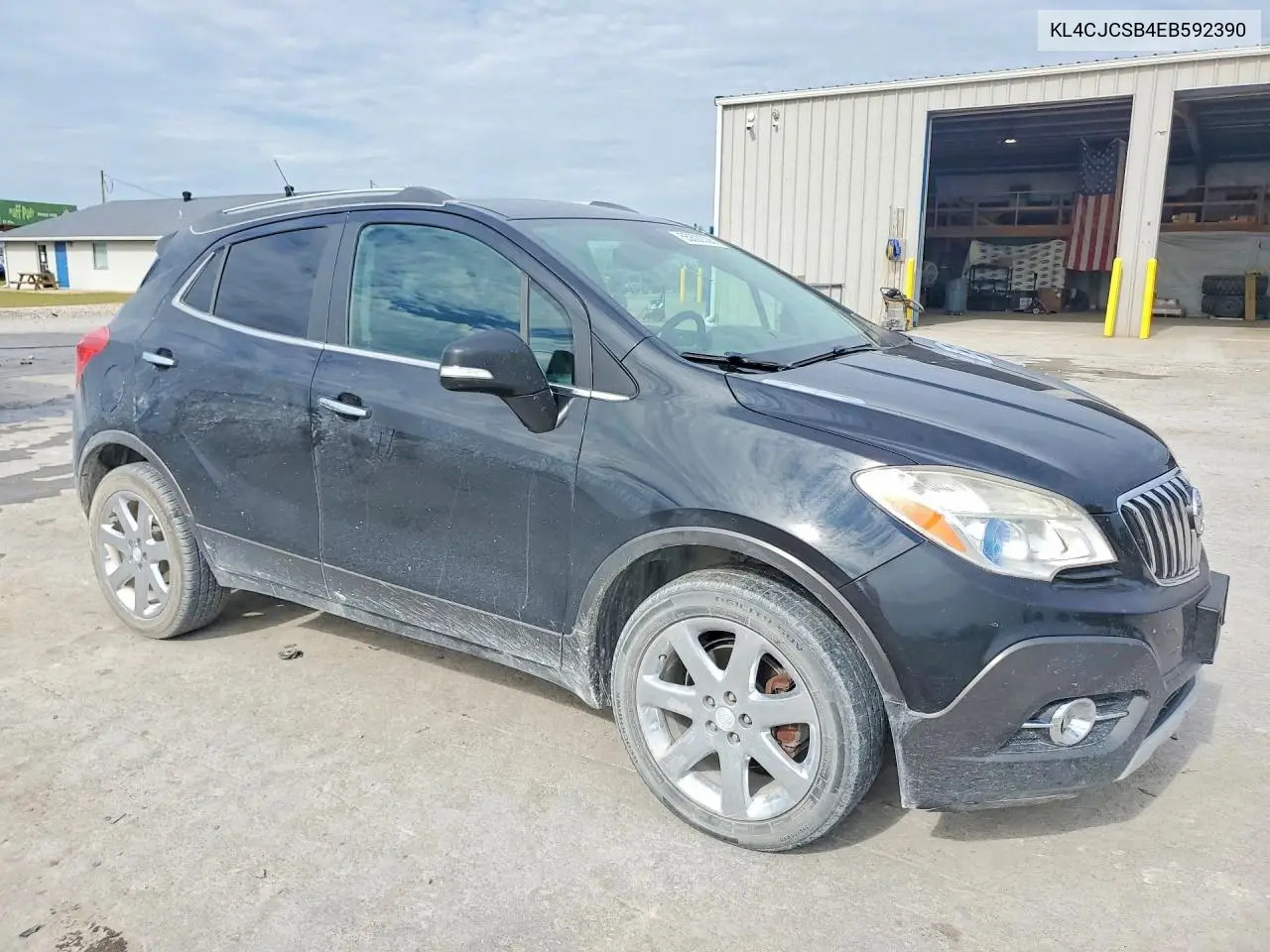 2014 Buick Encore VIN: KL4CJCSB4EB592390 Lot: 55800306