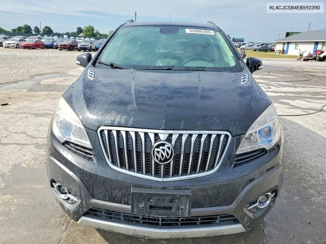 2014 Buick Encore VIN: KL4CJCSB4EB592390 Lot: 55800306