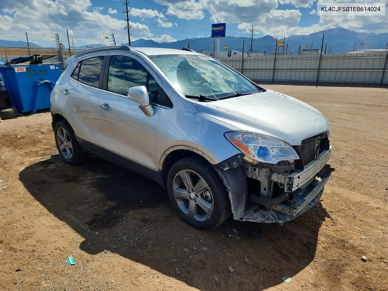 2014 Buick Encore Convenience VIN: KL4CJFSB1EB614024 Lot: 56700456