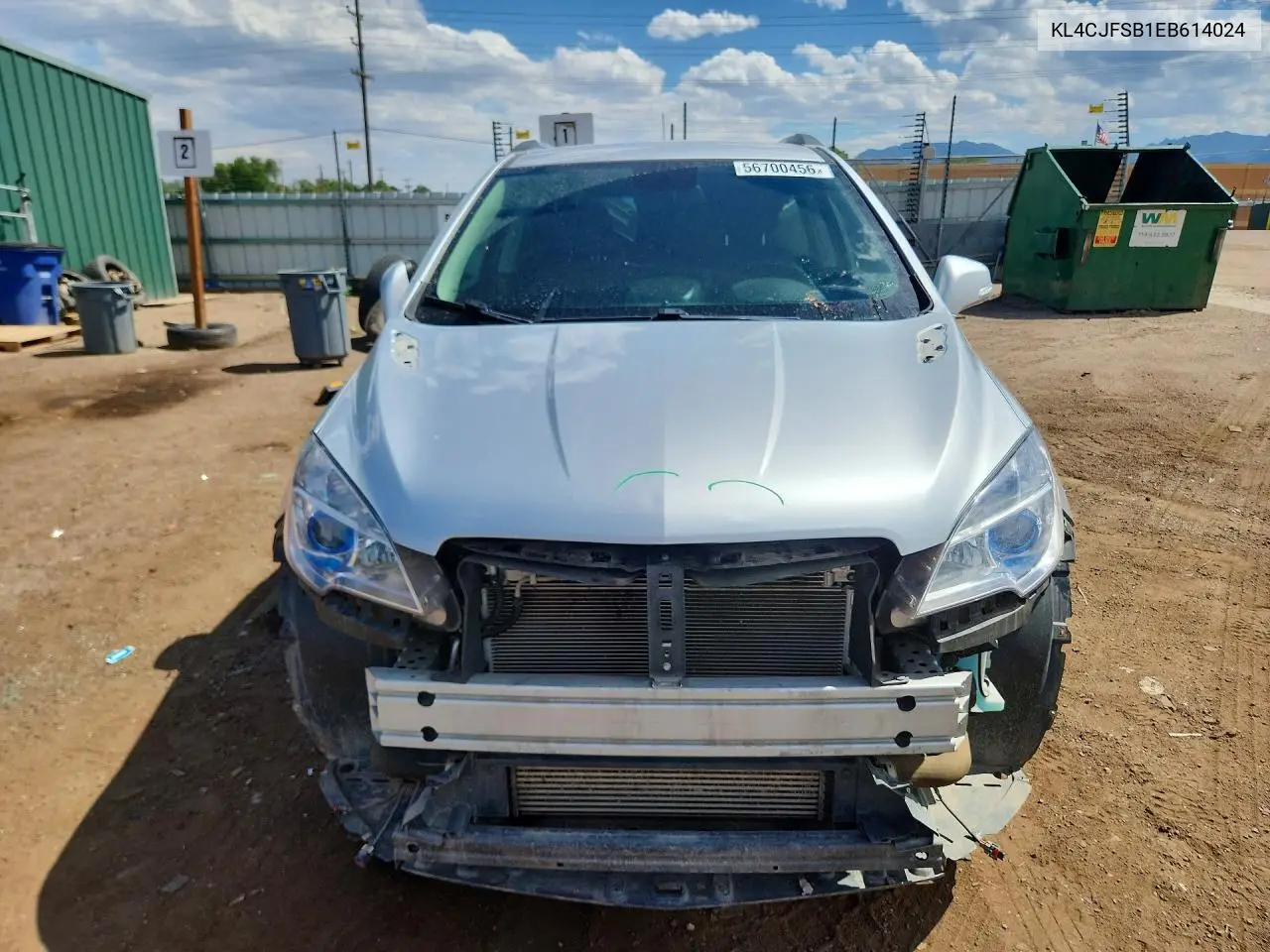 2014 Buick Encore Convenience VIN: KL4CJFSB1EB614024 Lot: 56700456