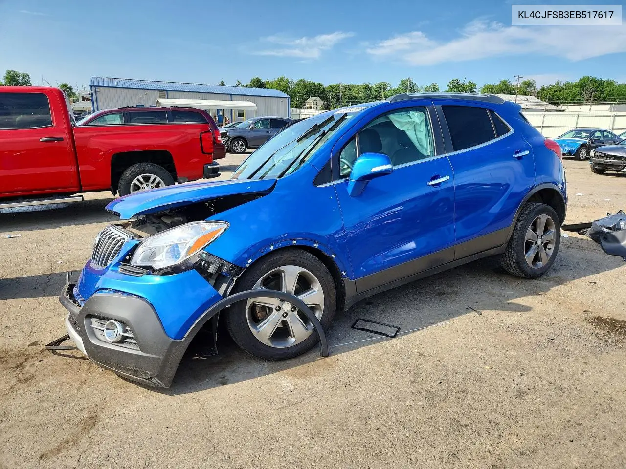 2014 Buick Encore Convenience VIN: KL4CJFSB3EB517617 Lot: 56842566