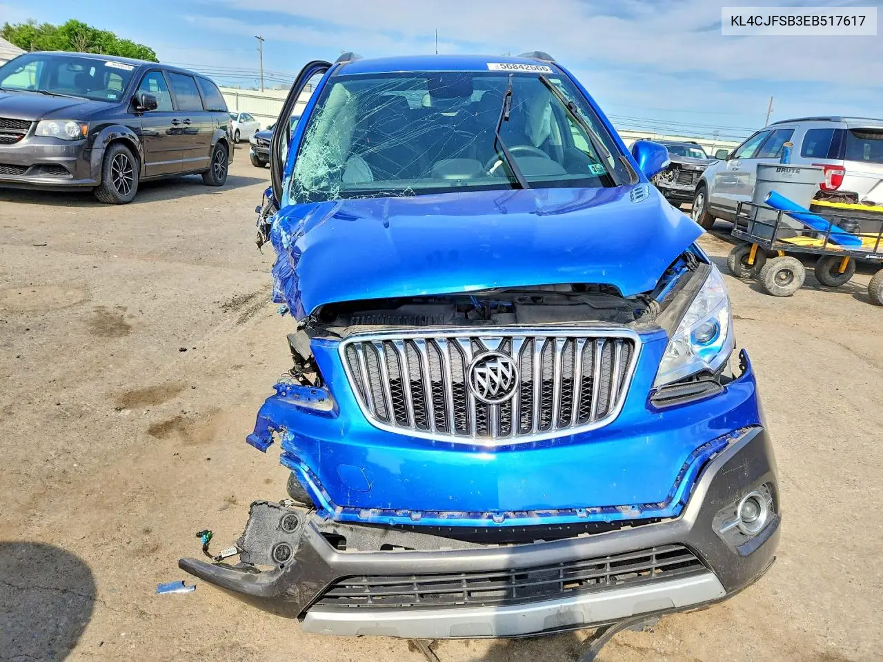 2014 Buick Encore Convenience VIN: KL4CJFSB3EB517617 Lot: 56842566